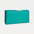 Кошелёк женский на магнитах, зелёный - фото 60004638