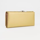 Кошелёк женский на магнитах, цвет жёлтый - фото 21968613