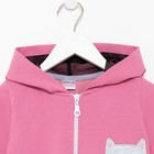 Комбинезон для девочки, цвет розовый/кошечка, рост 74 см 9440664
