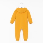 Комбинезон для девочки, цвет жёлтый/кошечка, рост 86 см - фото 35443231