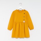 Платье для девочки, цвет жёлтый, рост 92 см - фото 10187473