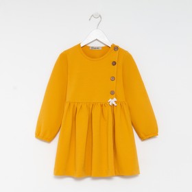 Платье для девочки, цвет жёлтый, рост 92 см