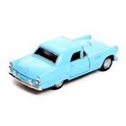 Машина металлическая «Классика», инерционная, открываются двери, 1:32, цвет голубой - Фото 3