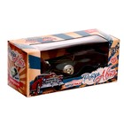 Машина металлическая «Классическая», инерция, открываются двери, 1:32, цвет зелёный - фото 45448066