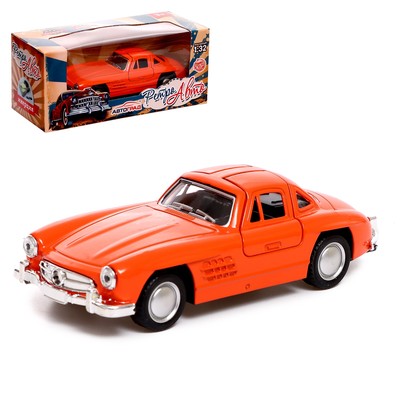 Машина металлическая «Люксовая», инерционная, открываются двери, 1:32, цвет оранжевый