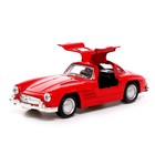 Машина металлическая «Люксовая», инерционная, открываются двери, 1:32, цвет красный - Фото 4