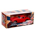 Машина металлическая «Люксовая», инерционная, открываются двери, 1:32, цвет красный - Фото 5