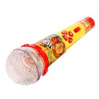 Микрофон детский музыкальный, звук, свет - Фото 2