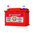 Аккумуляторная батарея Totachi NIRO MF 55562 VL, 55 Ач, прямая полярность - фото 297519489