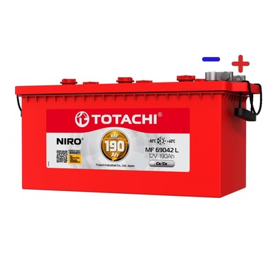 Аккумуляторная батарея Totachi NIRO MF 69042 L, 190 Ач, прямая полярность