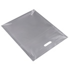 Пакет полиэтиленовый с вырубной ручкой, серебряный 40-50 См, 60 мкм (50 шт) - фото 809299801