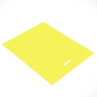 Пакет полиэтиленовый с вырубной ручкой, золотой 40-50 См, 60 мкм - Фото 3