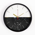 Часы настенные, интерьерные "Мрамор", бесшумные, d-29 см - фото 319901923