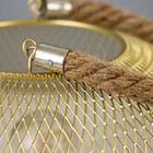 Ночник "Шар" LED от батареек 3хААА золото 16х16х13,5 см RISALUX 9037292