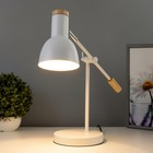 Настольная лампа "Джадо" E27 40Вт белый 15х15х47 см - Фото 2