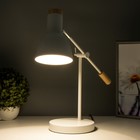 Настольная лампа "Джадо" E27 40Вт белый 15х15х47 см - Фото 3