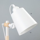 Настольная лампа "Бертон" E27 40Вт белый 17,5х17,5х54 см RISALUX - Фото 9