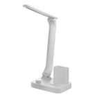 Настольная лампа "Дел" LED 5Вт АКБ USB белый RISALUX - фото 21969634