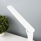 Настольная лампа "Дел" LED 5Вт АКБ USB белый RISALUX - фото 21969625