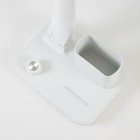 Настольная лампа "Дел" LED 5Вт АКБ USB белый RISALUX - фото 21969628