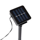 Садовый светильник на солнечной батарее «Обруч», 9 LED, свечение мульти - фото 6784237