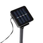 Садовый светильник на солнечной батарее «Обруч», 15 LED, свечение мульти - фото 6784267