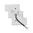 Светильник фасадный «Луч», 6 Вт, 3000К, 3 луча, IP65, 220 В, металлический корпус, белый, свечение тёплое белое - Фото 6