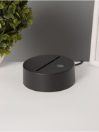 Основание светильника сенсорное LED 7 цветов USB черный 10×10×3.5 см RISALUX - Фото 1