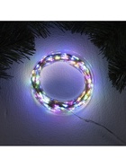Гирлянда «Нить» 50 м роса, IP44, серебристая нить, 500 LED, свечение мульти, 8 режимов, 31 В - Фото 5
