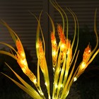 Садовый светильник на солнечной батарее «Пшеница», 75 см, 42 LED, свечение тёплое белое - Фото 3