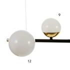 Светильник BayerLux «Миранда» LED 66 Вт 4000К черный 112×27×100 см - фото 39311252