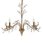 Люстра «Риана» 5хЕ14 40 Вт золото 55×55×45 см BayerLux - фото 35376323