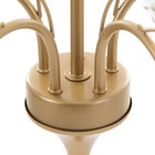 Люстра «Риана» 5хЕ14 40 Вт золото 55×55×45 см BayerLux - фото 35376331