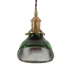 Светильник BayerLux «Джастин» Е27 40 Вт зелёный12×12×16-116 см - фото 3809242