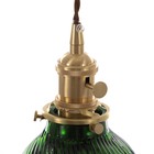 Светильник BayerLux «Джастин» Е27 40 Вт зелёный12×12×16-116 см - фото 3809248