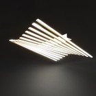 Люстра "Бертон" 12xLED 80Вт бело-золотой 90х60х13 см BayerLux - фото 21970058