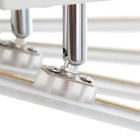 Люстра "Бертон" 12xLED 80Вт бело-золотой 90х60х13 см BayerLux - фото 21970050