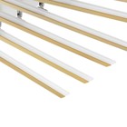 Люстра "Бертон" 12xLED 80Вт бело-золотой 90х60х13 см BayerLux - фото 21970053