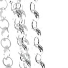 Люстра "Карина" 8хЕ14 40Вт черный 75х75х100-130см BayerLux - фото 24244957