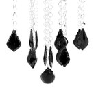 Люстра "Карина" 8хЕ14 40Вт черный 75х75х100-130см BayerLux - фото 24244955