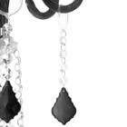 Люстра "Карина" 8хЕ14 40Вт черный 75х75х100-130см BayerLux - фото 24244956