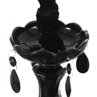 Люстра "Элегант" 3хЕ14 40Вт черный 55х55х55-85см BayerLux - фото 21970315