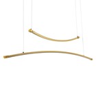 Светильник BayerLux"Интен" LED 30Вт 3000К золото 90х25-125 см - фото 22974931