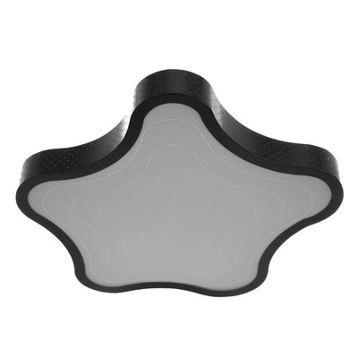 Люстра «Соренто» LEd=4000К 36 Вт черный 48×48×9 см BayerLux