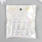 Декор для творчества пластик "Кубики льда" прозрачный 1,5х1,5х1,5 см 9233561