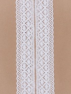 Кружево вязаное, 50 мм, 10±1 м, белое - Фото 3