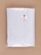 Кружево вязаное, 50 мм, 10±1 м, белое - Фото 5