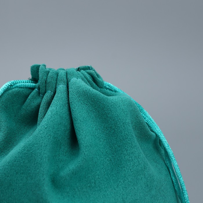 Мешочек подарочный замшевый «Зелень», 16 х 24 см +/- 1.5 см - фото 1888488976