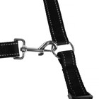 Недоуздок для лошади, регулируемый, черный - Фото 3