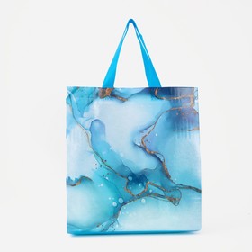 

Сумка без молнии, цвет голубой